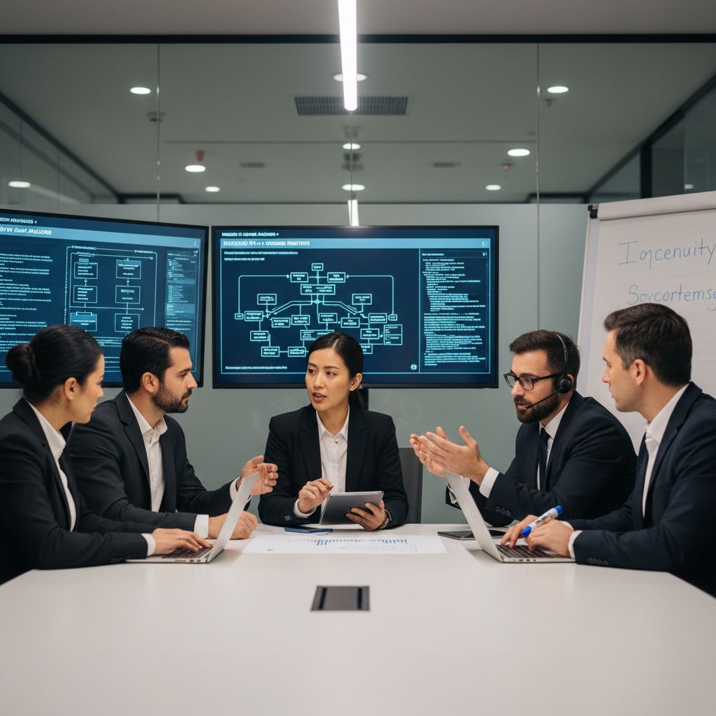 Equipo respondiendo a incidentes